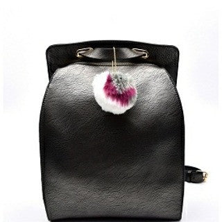 Convertible backpack purse (black)